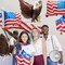 Latex Balloons Jumbo 3D Eagle & American Flag Foil Balloons – Red, White & Blue Patriotic Balloons for 4th of July, Independence Day, Veterans Day & Party Decorations